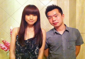 广州华润与明星合影